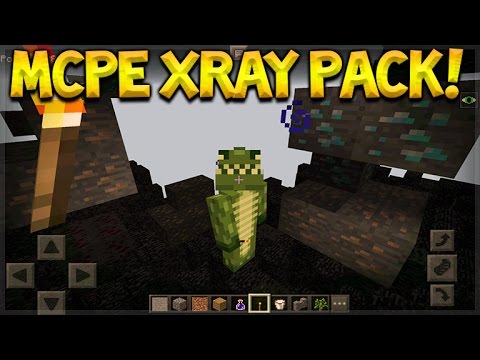 minecraft xray texture pack bedrock
